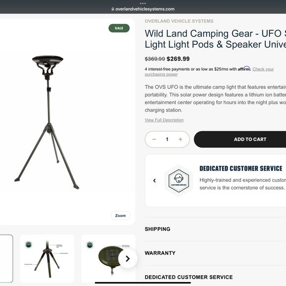 Overland Solar LED Light with Handle - Picture 5 of 16